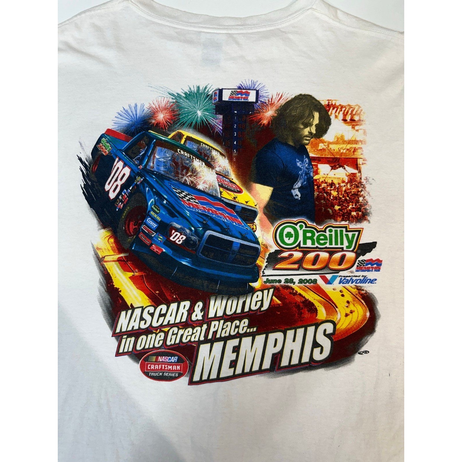 2008 Oreilly 200 Nascar Vintage Shirt Xxl 2008 Oreilly 200 Nascar Vintage Shirt Xxl